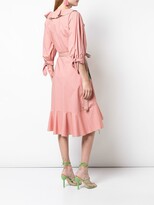Thumbnail for your product : Cynthia Rowley Cleo Embroidered Wrap Dress