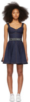 Thumbnail for your product : Dolce & Gabbana Blue Denim Circle Skirt Dress