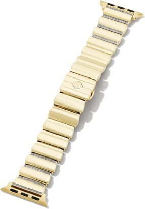 Kendra Scott Women's Dira 5 Link Two Tone Stainless Steel Bracelet Apple  Watch Band