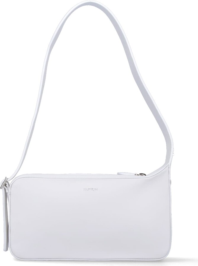 COURREGES Courrèges Loop Mini Tote Shoulder Bag - White for Women