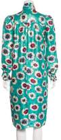 Thumbnail for your product : Marc Jacobs Floral Print Midi Dress