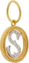 Thumbnail for your product : Cathy Waterman Women's Initial Charm-Colorless