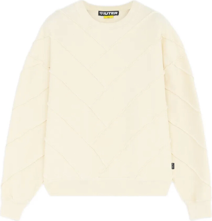 Iuter Parquet reversive crew-neck sweater