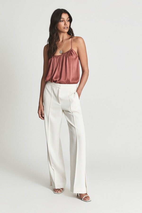 Ladies satin camisole tops Clearance