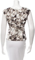Thumbnail for your product : Robert Rodriguez Sleeveless Printed Top w/ Tags