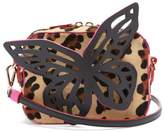 Thumbnail for your product : Sophia Webster Flossy Butterfly Leopard Print Cross Body Bag - Womens - Leopard