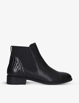 Thumbnail for your product : Carvela Stifle crocodile-embossed leather ankle boots