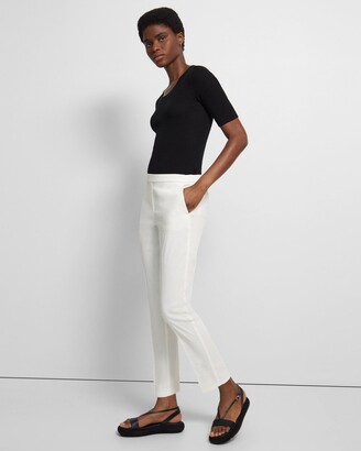 Theory Treeca Pull-On Pant in Good Linen