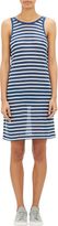 Thumbnail for your product : Alexander Wang T by Bengal-Stripe Tank Dress-Blue