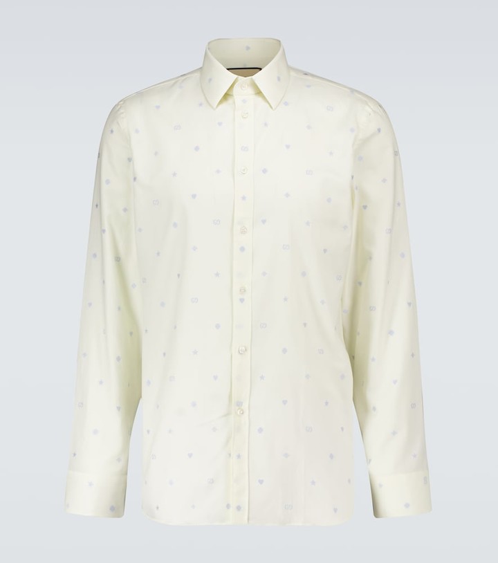 black gucci dress shirt