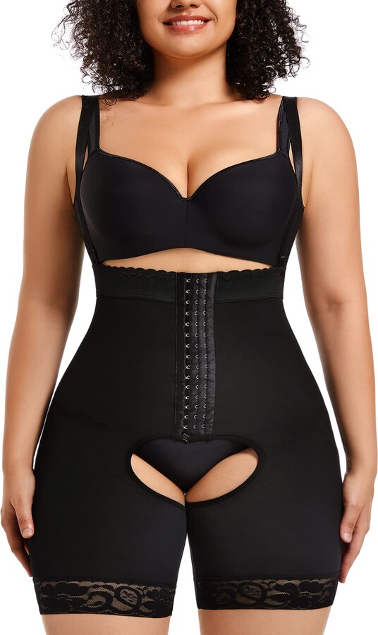 Jengo Shapewear for Women Tummy Control Bodysuit Fajas Colombians Post  Surgery Compression Garment Butt Lifter Butt Pad Body Shaper - ShopStyle