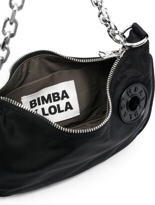 Bimba y Lola Small logo-plaque Quilted Crossbody Bag - Farfetch