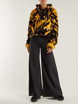 Thumbnail for your product : Aries Tiger Print Faux Fur Top - Womens - Black Multi