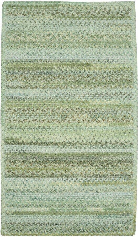 Capel Harborview Green 8 ft. x 11 ft. Cross Sewn Area Rug