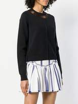 Thumbnail for your product : Chloé Embellished trim jumper