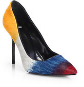 Thumbnail for your product : Pierre Hardy Multicolor Calf Hair Pumps