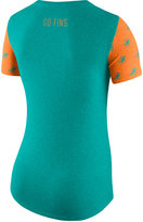 Thumbnail for your product : Nike Women's Miami Dolphins First String Tri Scoop T-Shirt