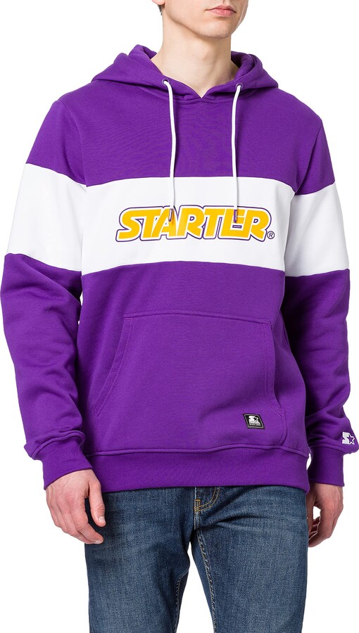 Starter Black Label Men's Starter Block Hoodie Hooded Sweatshirt