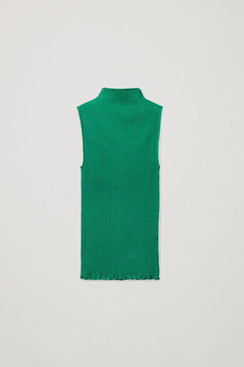 COS Sleeveless Ribbed Top - ShopStyle