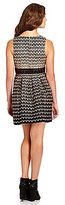 Thumbnail for your product : Teeze Me Graduated-Chevron A-Line Dress