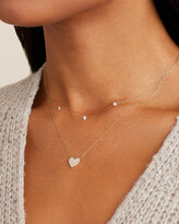 Thumbnail for your product : Gorjana Diamond Pavé Heart Necklace