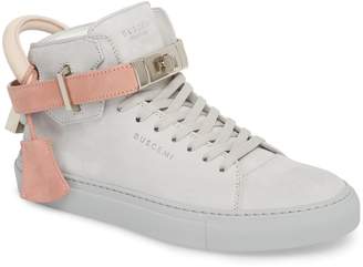 Buscemi Ankle Strap High Top Sneaker