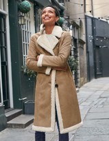 Thumbnail for your product : Boden Bell Teddy Lined Coat