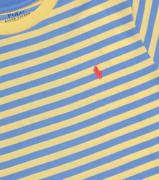 Polo Ralph Lauren Kids Striped cotton-blend T-shirt
