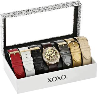 XOXO Women's XO9066 Analog Display Analog Quartz Black Watch