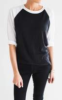 Thumbnail for your product : Ily Couture Black/Charcoal Baseball Unisex Tee