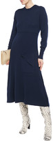 Thumbnail for your product : Cédric Charlier Ribbed Wool Midi Dress