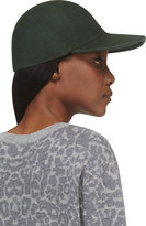 Thumbnail for your product : Stella McCartney Green Wool Baseball Hat