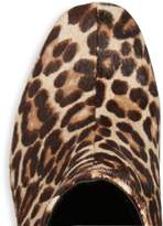 Thumbnail for your product : Charles David Studio Leopard Print Calf Hair Block Heel Booties