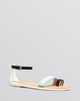 Thumbnail for your product : French Connection Flat Ankle Strap Sandals - Terri