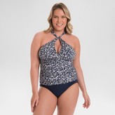 Thumbnail for your product : Dreamsuit by Miracle Brands Women's Plus Size Slimming Control One Piece Swimsuit Blue - Dreamsuit® by Miracle Brands