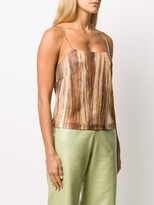 Thumbnail for your product : Maison Martin Margiela Pre-Owned 1990s Blurry Stripes Camisole