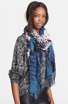 Thumbnail for your product : Zadig & Voltaire 'Delta' Python Print Scarf