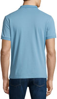 Thumbnail for your product : Burberry Short-Sleeve Oxford Polo Shirt, Pale Blue