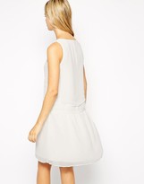 Thumbnail for your product : Vila Gillop Sleeveless Dress With Lace Panels