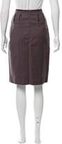 Thumbnail for your product : Wunderkind Virgin Wool Leather-Trimmed Skirt w/ Tags