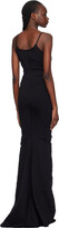 Thumbnail for your product : Rick Owens Lilies Black Flared Maxi Dress