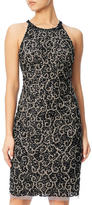 Thumbnail for your product : Adrianna Papell AP1E200183 Swirl Motif Sheath Dress