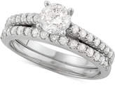 Thumbnail for your product : Macy's Diamond Bridal Set (1-1/4 ct. t.w.) in 14k White Gold
