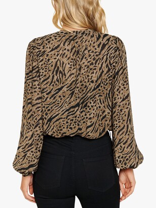 Forever New Milly Animal Print Blouse, Multi