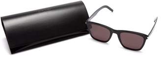 Saint Laurent Square-frame Acetate Sunglasses - Mens - Black