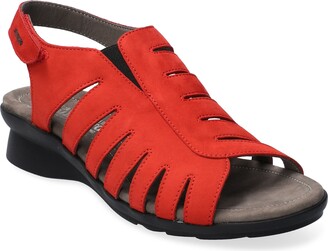 mephisto red sandals