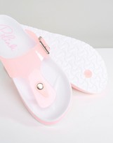 Thumbnail for your product : Blink Jelly Toepost Flat Sandal