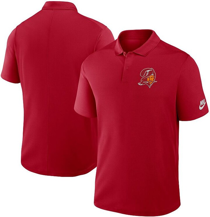 Men's Nike Red Tampa Bay Buccaneers Rewind Victory Performance Polo