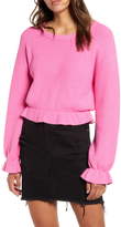 Thumbnail for your product : MinkPink Nora Cinch Cuff Crop Sweater