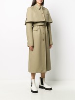 Thumbnail for your product : Nina Ricci Detachable-Cape Trench Coat